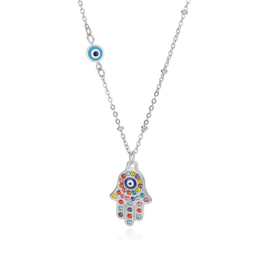 Hamsa Hand Necklace & Pendant - 2 Colors