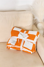 Cuddley Checkered Decorative Throw Blanket - Luxe Shopping