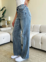 Judy Blue Full Size High Waist Straight Jeans - Luxe Shopping