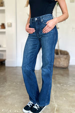 Judy Blue Full Size Tummy Control Straight Jeans - Luxe Shopping