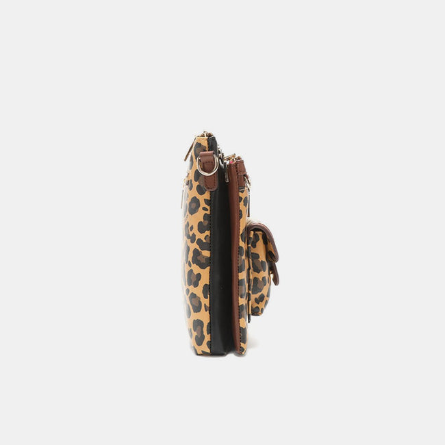 Nicole Lee USA Leopard crossbody bag - Luxe Shopping