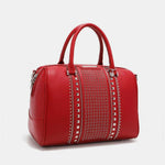 Nicole Lee USA Studded Boston Bag - Luxe Shopping