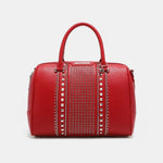 Nicole Lee USA Studded Boston Bag - Luxe Shopping