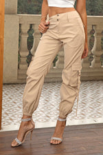 High Waist Cargo Pants - Luxe Shopping