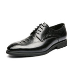 Men's Autumn New Style Carved Hollow Business Dress Shoes