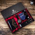 Men's gift set exquisite package watch, sunglasses, belt, wallet, tie - Luxe Shopping