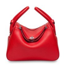Women's Cowhide Leather Lindy Bag - 10 Colors - Luxe Shopping