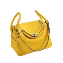Women's Cowhide Leather Lindy Bag - 10 Colors - Luxe Shopping